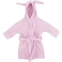 Leela Cotton Leela Cotton Babybademantel, Rosa, – Produktbild 1 von 2