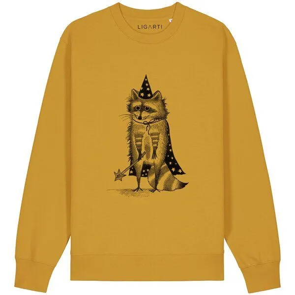 LIGARTI Pullover – Zaubär – LIGARTI Tiermanufaktur, Senfgelb, – Produktbild 1 von 3