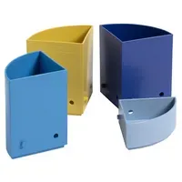 Exacompta Exacompta Stifteköcher 'The Quarter' BEE BLUE, 4 Fächer – Produktbild 3 von 3