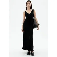 thinking mu Thinking MU Damen vegan Kleid Knit Sade Schwarz, Schwarz, – Produktbild 1 von 1