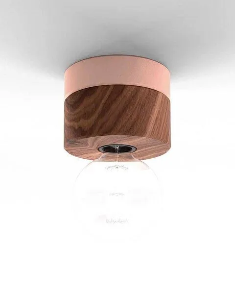 ALMUT von Wildheim ALMUT von Wildheim Deckenleuchte Walnussholz, Zartrosa, – Produktbild 2 von 4