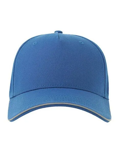 Atlantis Headwear Atlantis Headwear reflektierende Cap mit einem Metallverschluss, Royal, – Produktbild 1 von 5