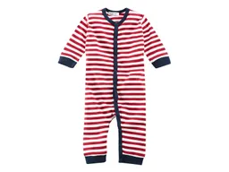 Living Crafts Living Crafts Baby und Kinder Schlafanzug Bio-Baumwolle rot-weiß gestreift Gr. 62/68 – Produktbild 1 von 1