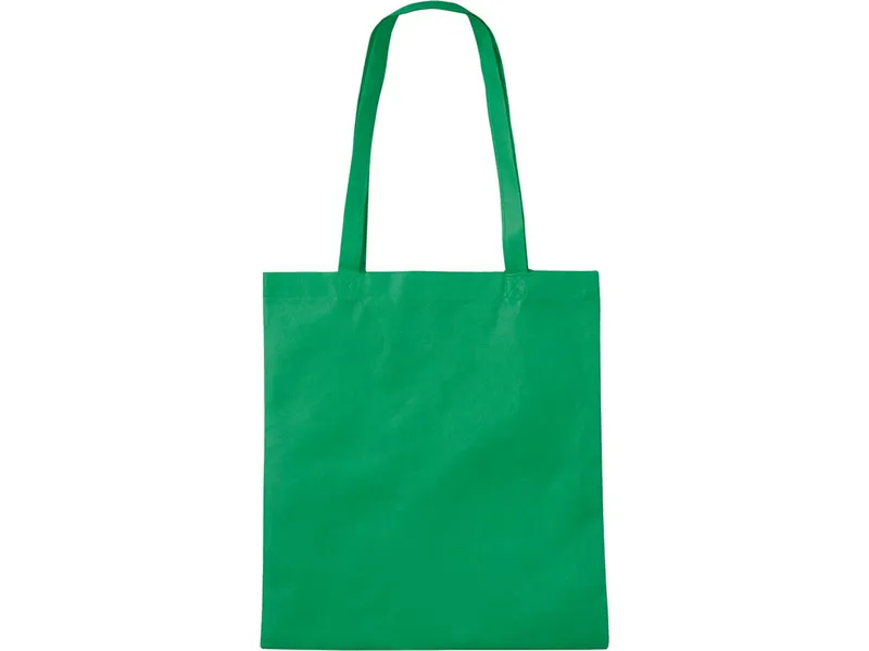 PP-Taschen, dunkelgrün, 38x42 cm mit zwei langen Henkeln – Produktbild 1 von 1