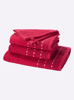 wäschepur Handtuch rot – Produktbild 1 von 1