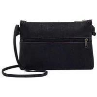 Kork Deko Kork-Deko Kleine schwarze Umhängetasche aus Kork | schwarz | unisex | nachhaltig & vegan – Produktbild 1 von 1