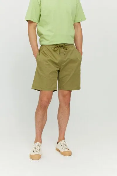 Mazine Mazine Kurze Hose - Chester Shorts - aus Biobaumwolle, Grün (olive green), – Produktbild 1 von 4