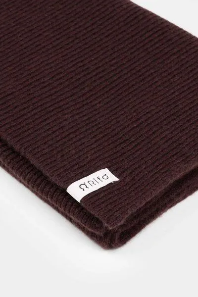 Rifò - Circular Fashion Made in Italy Rifò - Circular Fashion Made in Italy Recycelter Kaschmirwolle Schal – Federico, Braun, – Produktbild 2 von 3