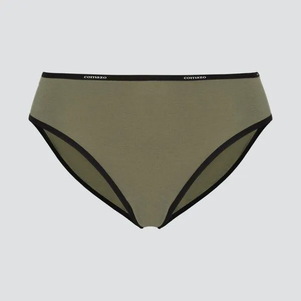 comazo|earth comazo|earth Fairtrade Jazz-Pants | GOTS zertifiziert, Olive, – Produktbild 3 von 4