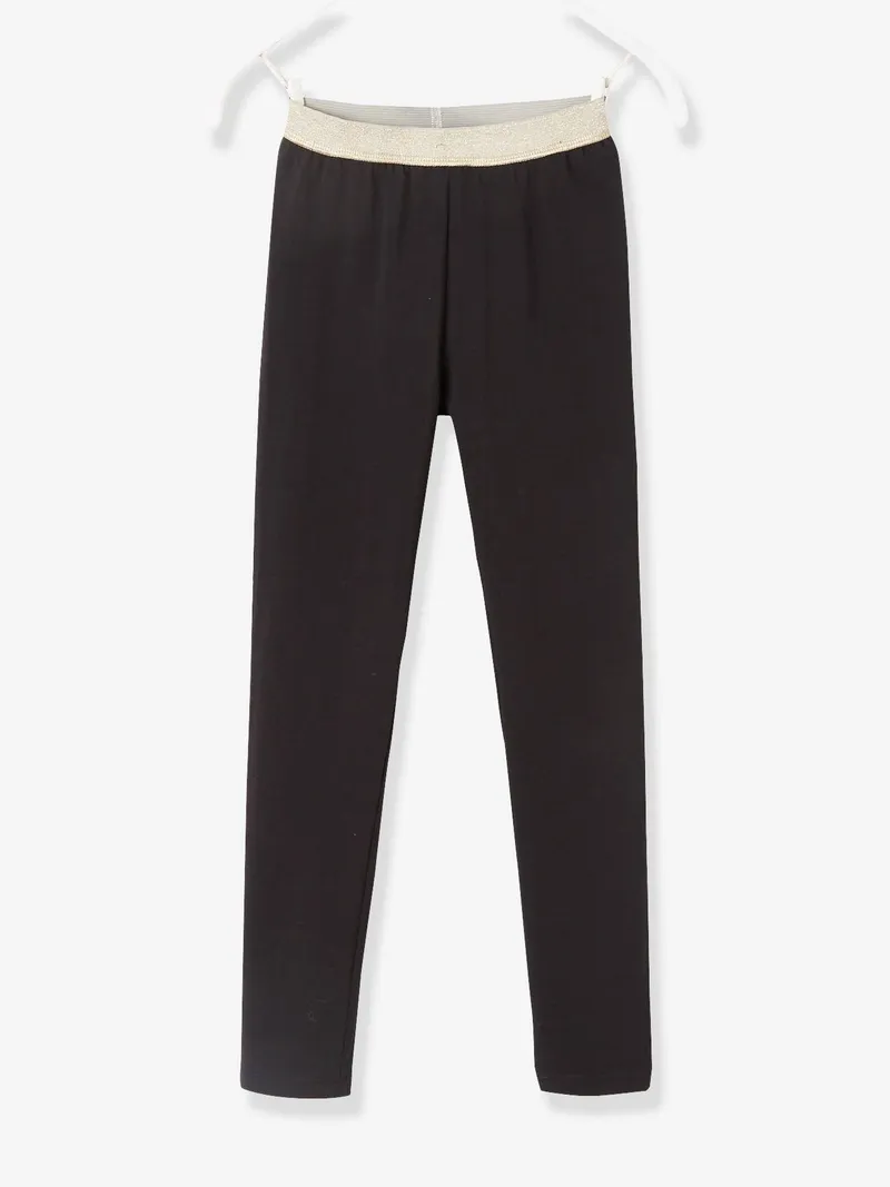 Vertbaudet Mädchen Leggings, Schwarz, – Produktbild 1 von 3