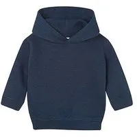 Babybugz Babybugz Baby Hoodie Hoody Kapuzenpullover T-Shirt 6 - 24 Monate 280 g/m² Bio Baumwolle Vegan, Navy, – Produktbild 1 von 1