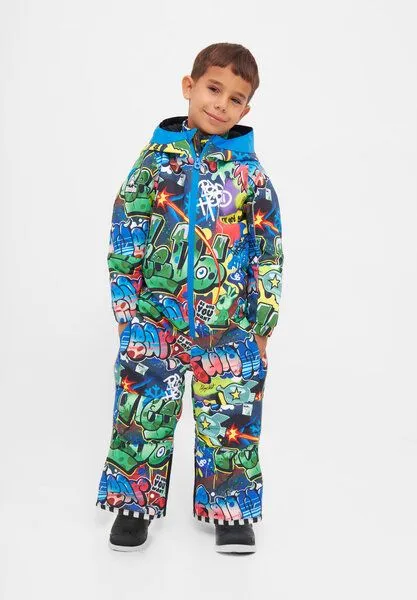 WeeDo WeeDo Schneeanzug „Cosmo Sprayprint“, Grafitti print, – Produktbild 1 von 3