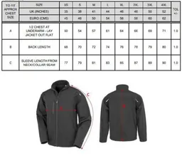 Result Genuine Recycled Result Genuine Recycled Herren Men Softshell - Jacke mit Brusttasche bis Gr.4XL – Produktbild 1 von 1