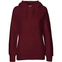 Neutral Neutral® Damen College Hoodie Hoody Kapuzenpullover Kapuzenpulli, Bordeaux, – Produktbild 1 von 1