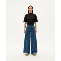 thinking mu thinking mu Weite Jeans - Hedda Pants - aus Bio-Baumwolle, Blue, – Produktbild 2 von 5