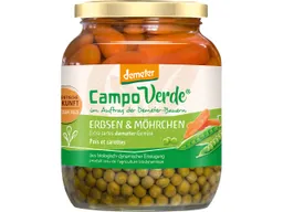 Campo Verde Campo Verde Bio-Erbsen und Möhrchen, 680 g – Produktbild 1 von 1