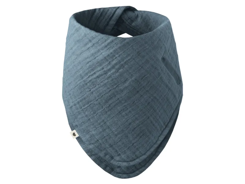 BIBS BIBS Dreieckstuch Bandana Bio-Baumwolle Musselin Bib Onesize Maße 27 x 27 cm, Blau, – Produktbild 1 von 1