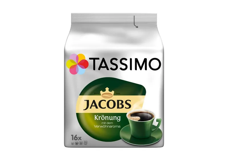 Tassimo Tassimo Kaffee Kapseln Jacobs Krönung T Discs 80 Getränke, (Packung, 5er Pack) – Produktbild 2 von 4