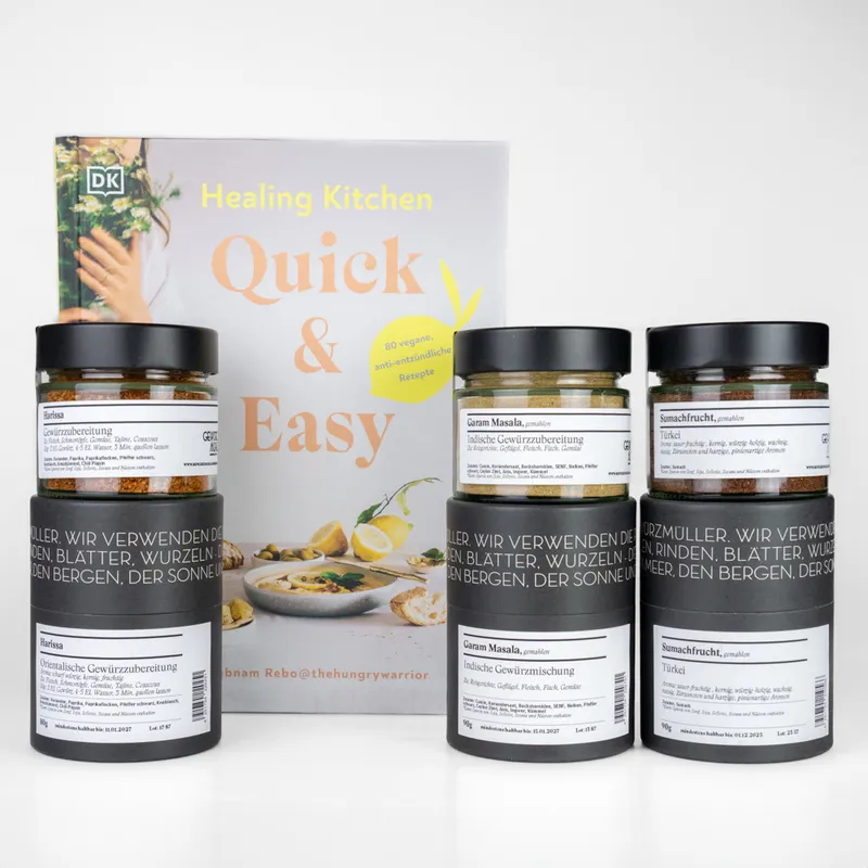 Gewürzmühle Rosenheim Gewürzmühle Rosenheim Set Shabnam Rebo 'Quick & Easy' – Produktbild 1 von 1