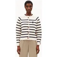 ARMEDANGELS ARMEDANGELS PLACED STRIPE Damen Cardigan aus Bio-Baumwolle – Produktbild 1 von 1
