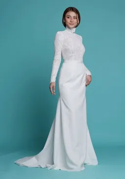 Atelier SNOW Atelier SNOW ZWEITEILIGES BRAUTKLEID FAUNA - HEATHER – Produktbild 1 von 1