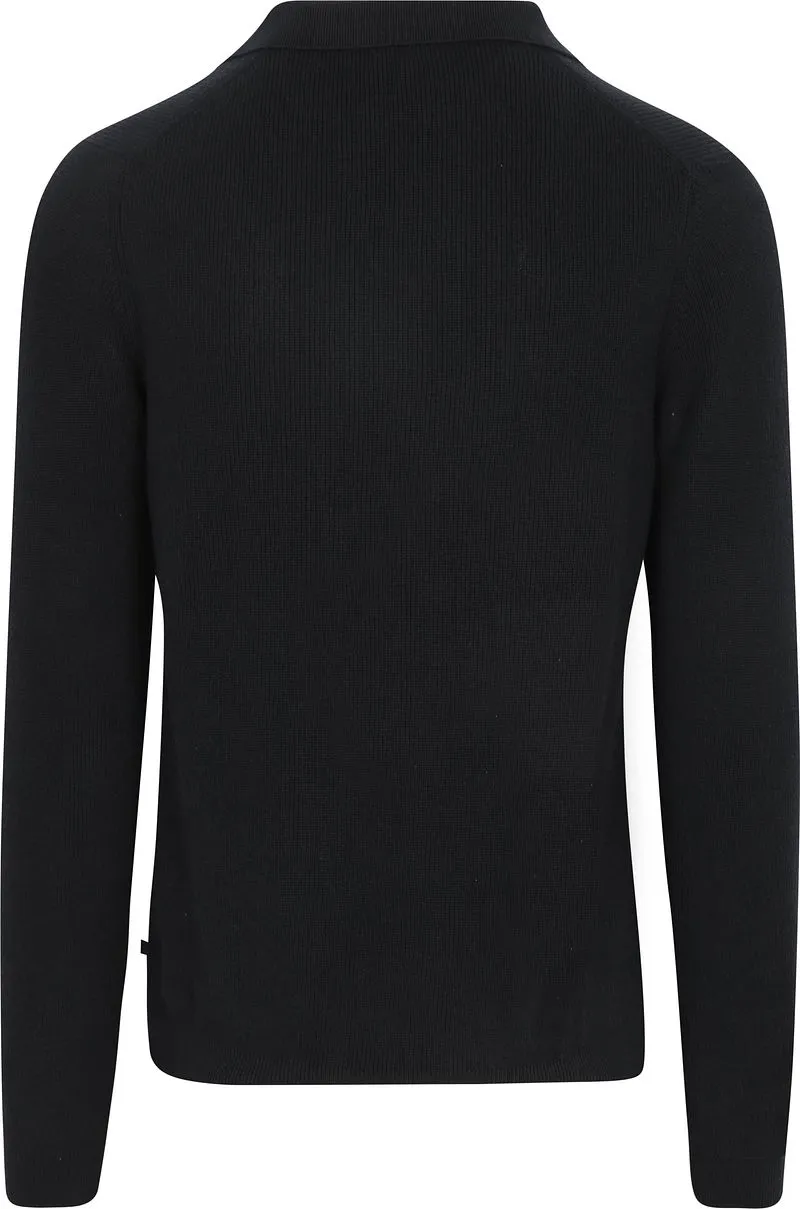 Suitable Suitable Strick-Pullover Riva Knit Marine - Größe XXL, Dunkelblau, – Produktbild 5 von 5