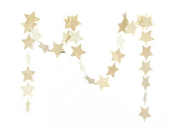 renna deluxe renna deluxe STERN Girlande aus Papier, Vintage, – Produktbild 1 von 4