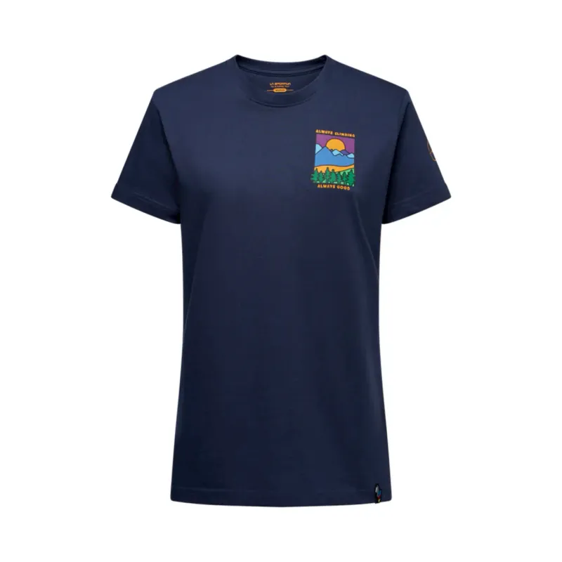 La Sportiva Damen T-Shirt La Sportiva Always, Bleu, – Produktbild 1 von 1