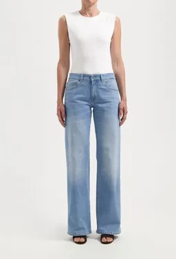 MUD Jeans MUD Jeans Damen Jeans "Cleo Mid Loose - Light Stone Vintage" – Produktbild 1 von 1