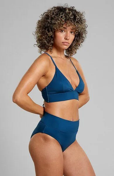 Dedicated DEDICATED Damen Bikinihose „Slite" recycelt, Blau, – Produktbild 3 von 4