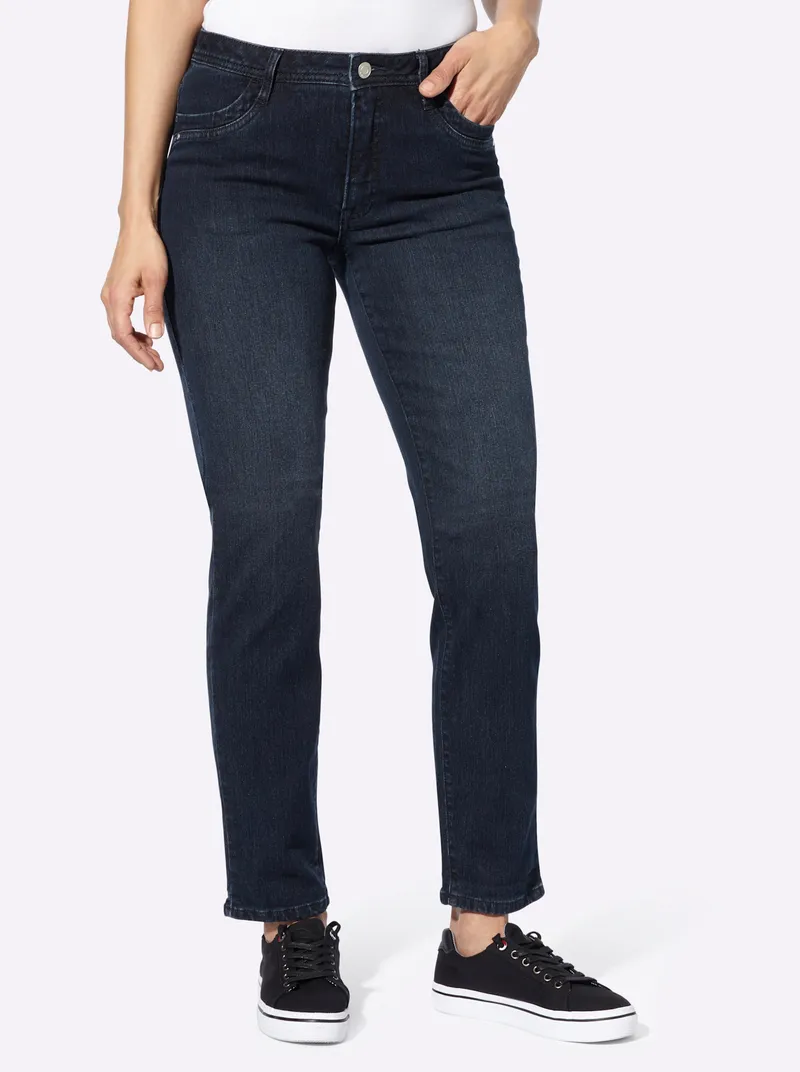 Witt Thermojeans, Darkblue-stone-washed, – Produktbild 1 von 3