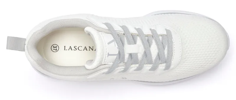 Lascana Sneaker, Weiß/hellgrau, – Produktbild 3 von 3