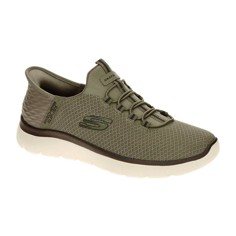 Skechers Skechers Summits Schuhe grün olive SLIP-INS 232457 für Herren, oliv, Größe 49 ½ EU, Oliv, – Produktbild 1 von 8