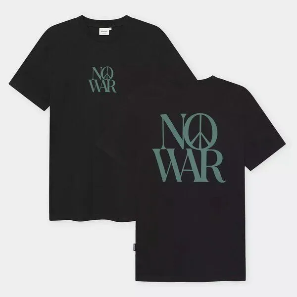 Dedicated DEDICATED T-Shirt Stockholm "No War" - aus Bio-Baumwolle – Produktbild 3 von 3