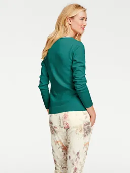 heine Feinstrickjacke smaragd – Produktbild 1 von 1