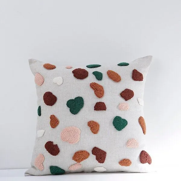 2 Stories 2 Stories Kissen "Terrazzo", Beige, – Produktbild 2 von 4