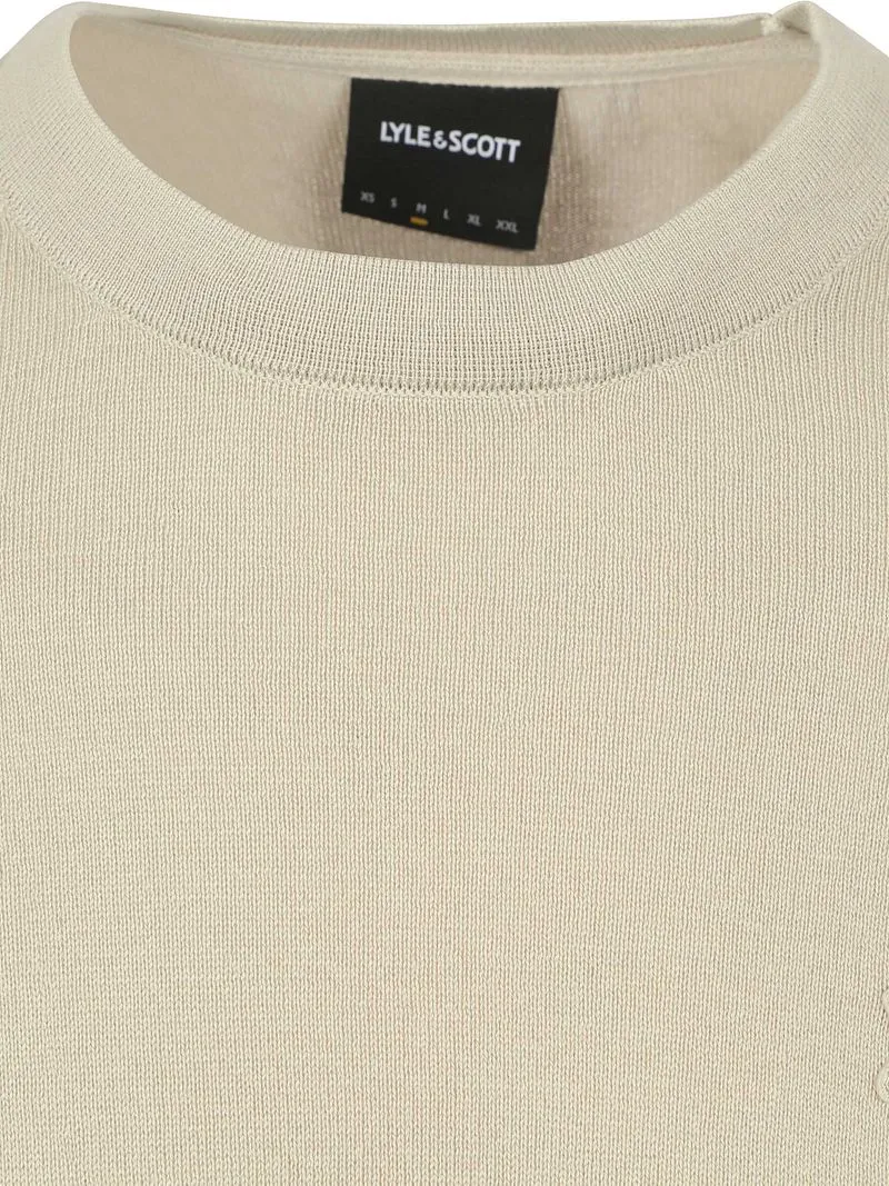 Lyle and Scott Lyle & Scott Tonal Pullover Greige - Größe M, Grau, – Produktbild 5 von 5
