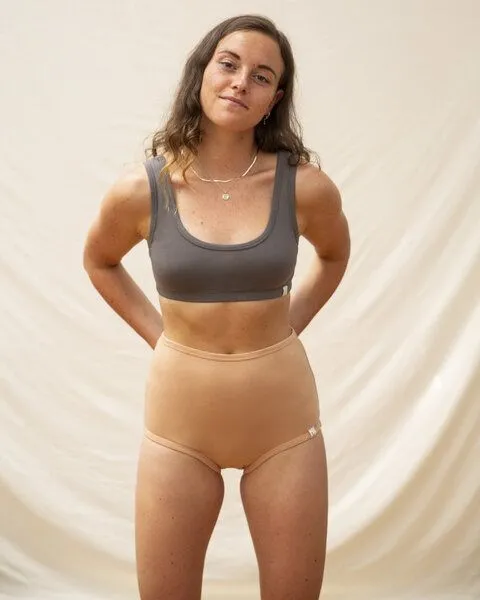 MATONA Matona Soft BH für Frauen aus Bio-Baumwolle / Basic Bra, Grau, – Produktbild 1 von 2