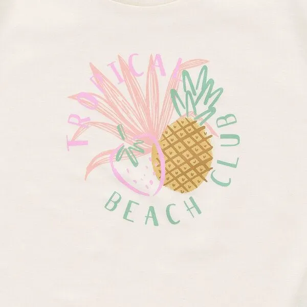 Sense Organics Sense Organics Kinder T-Shirt mit Sommerdruck, Modell SOPHIE, Früchte-druck, – Produktbild 3 von 4