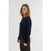 Basic Apparel Basic Apparel Cilla Strickpullover aus Bio-Baumwolle, Rot, – Produktbild 1 von 1
