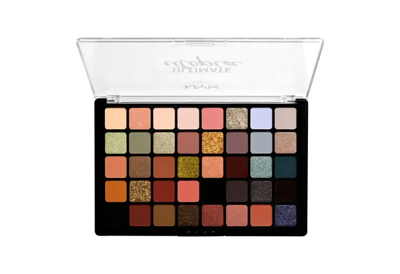 NYX PROFESSIONAL MAKEUP Lidschatten-Palette ULTIMATE SHADOW PALETTE, mit intensiven Farbtönen, Bunt, – Produktbild 2 von 5