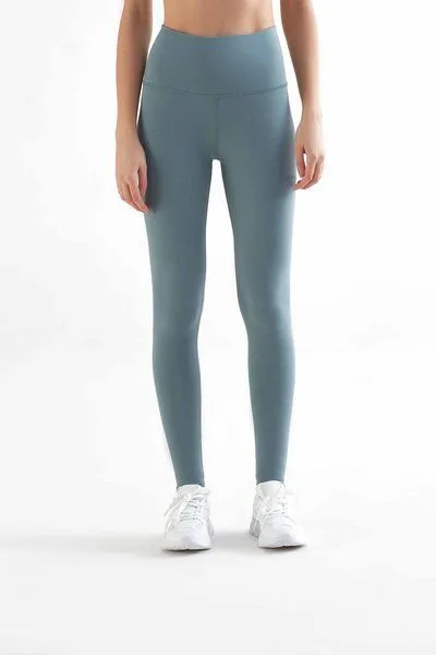 True North TRUE NORTH Bio-Damen-Sport-Leggings, teal, Gr. XL – Produktbild 2 von 4