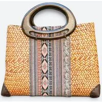 Der Lindwurm Der Lindwurm Handtasche Adèle aus Seggengras – Produktbild 1 von 1