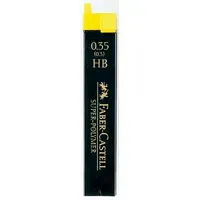 Faber-Castell 12 Faber-Castell Ersatzmine für Druckbleistifte 'Super-Polymer' 0,35 mm HB – Produktbild 2 von 2