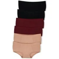 ORGANICATION ORGANICATION BLAIRE | Boyshorts Panty aus Bio-Baumwolle und TENCEL Modal im 6er-Pack, Mix-24, – Produktbild 1 von 1