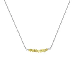 Eppi Eppi Goldener Choker mit ungeschliffenen gelben Diamanten Marte – Produktbild 1 von 1