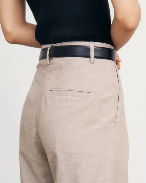 Rotholz Rotholz - Hose Pantalone Organic Cotton, Natur (grey brown), – Produktbild 3 von 3