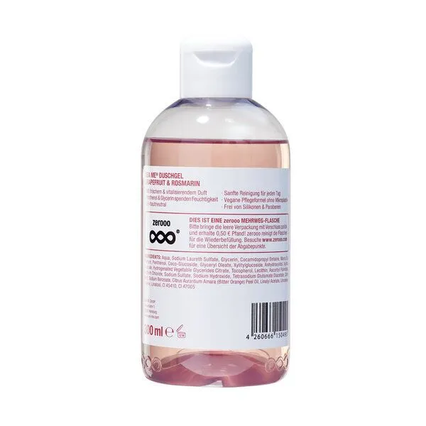 SEA ME SEA ME Duschgel | Grapefruit & Rosmarin | vegan | Mehrwegflasche 300 ml – Produktbild 3 von 4