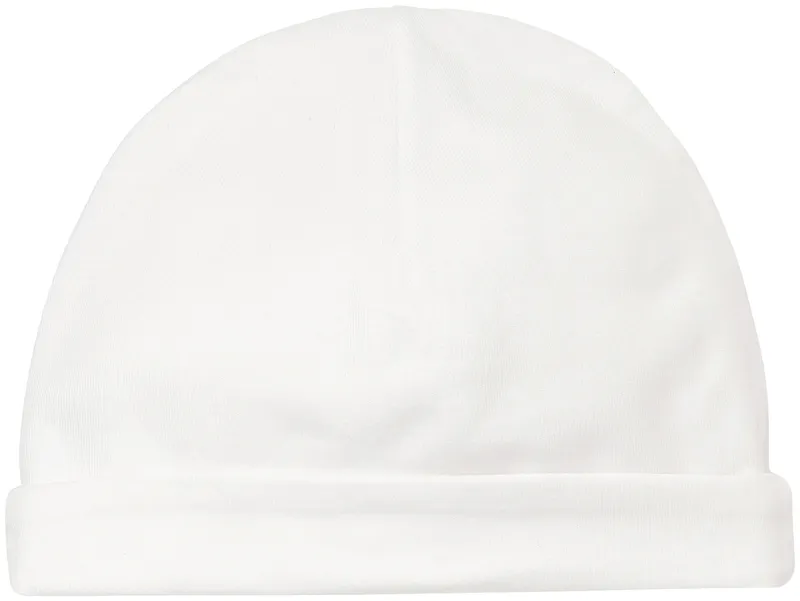 Noppies Newborn Mütze Babylon, Weiss, – Produktbild 1 von 3