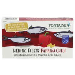 Fontaine Fontaine Zarte Heringsfilets in Paprika-Chili-Creme – Produktbild 1 von 1